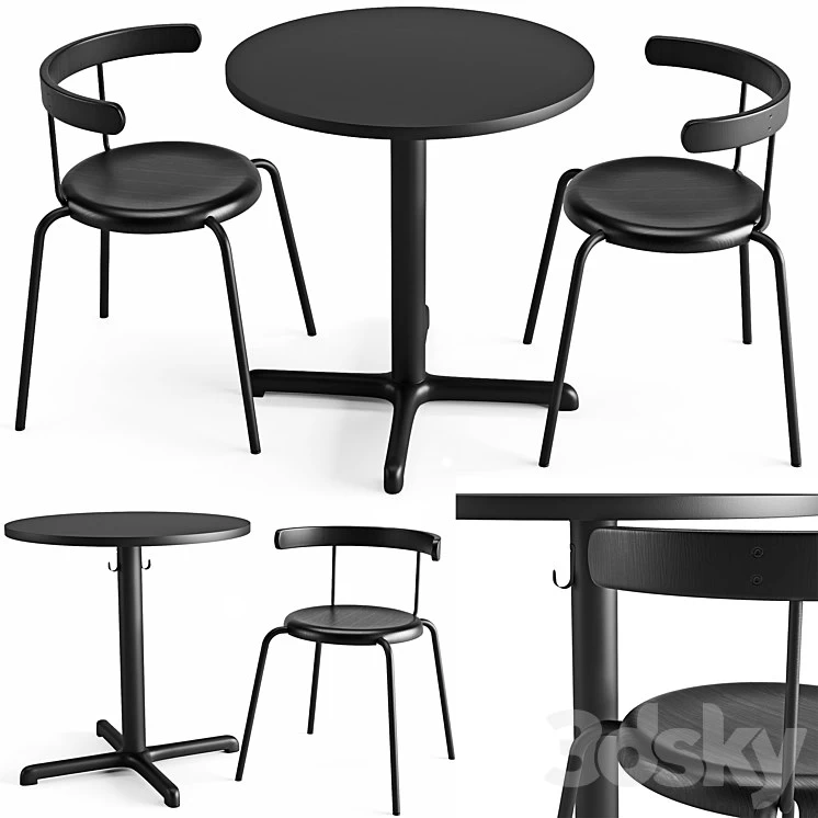 Table and Chair Stensele Yngvar