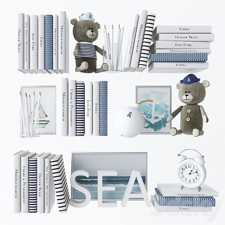 Decorative set in the nursery 5