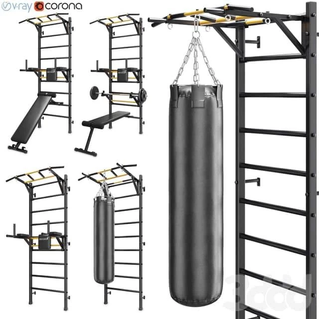 Wall bars set Record.