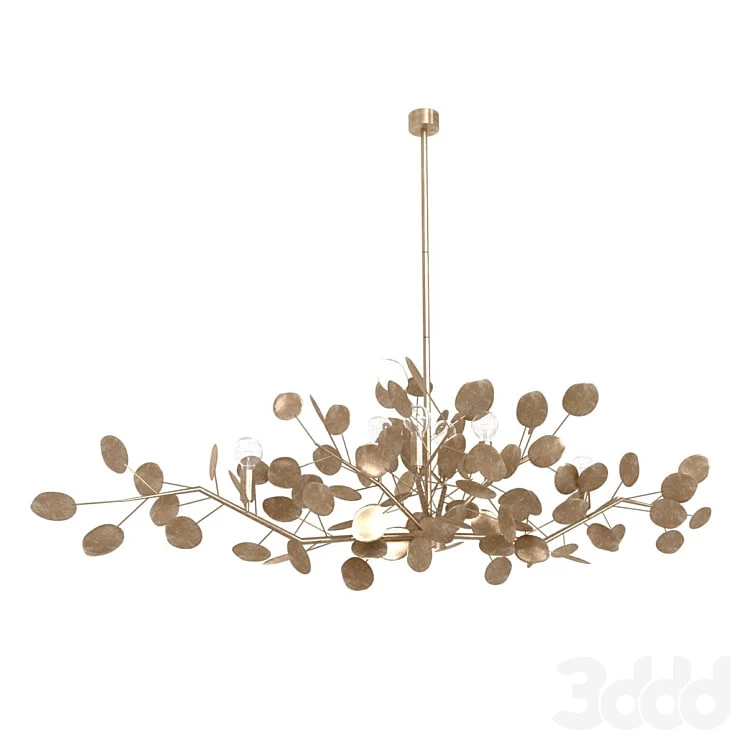 Currey and company Lunaria Oval Chandelier