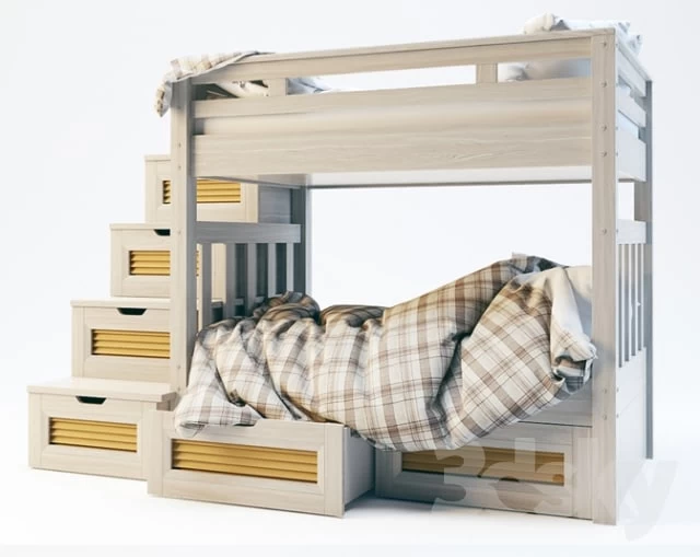 Childrens bunk bed