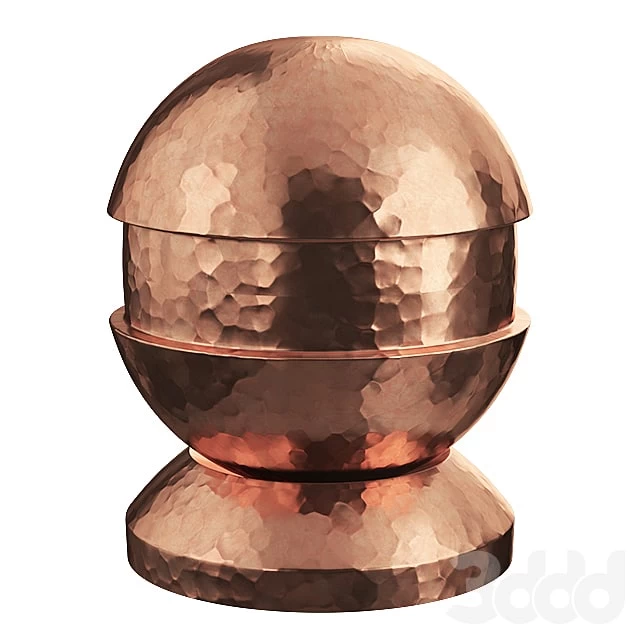 Hammered copper