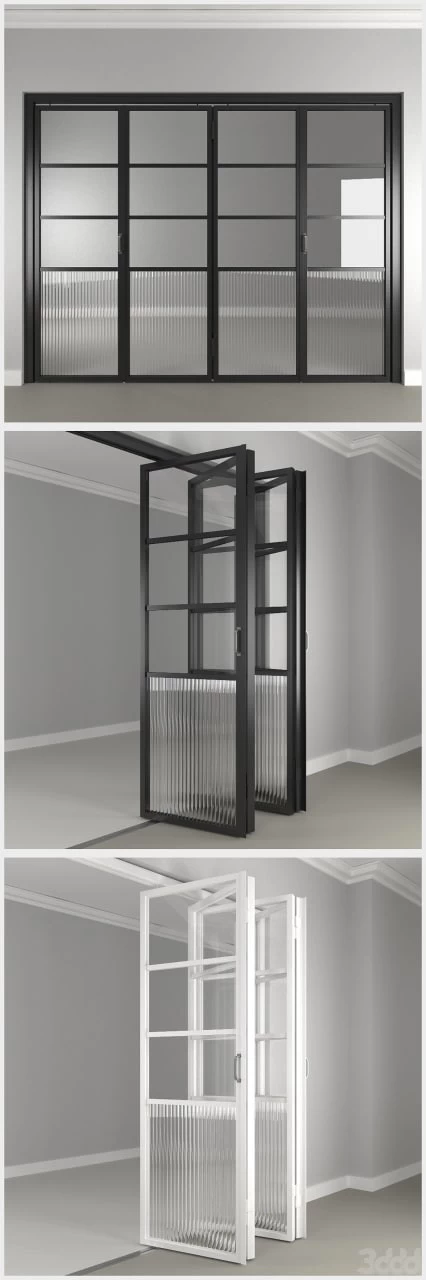 SLIM FRAME folding door MOD 02