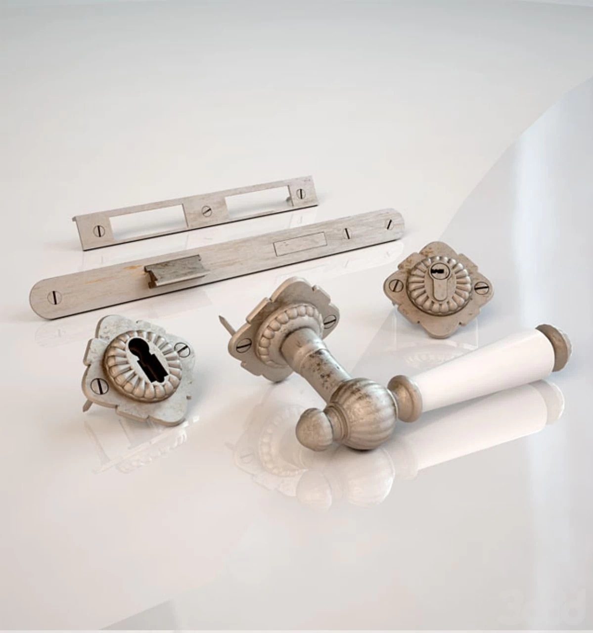 Door handle P. Bisschop