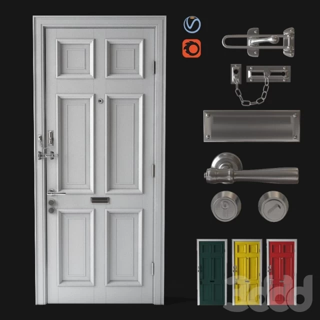 Front door / door chain / door lock