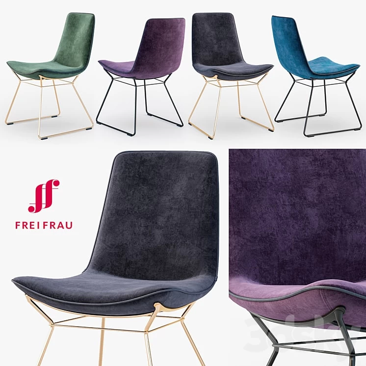 Freifrau Amelie chair basic wire frame