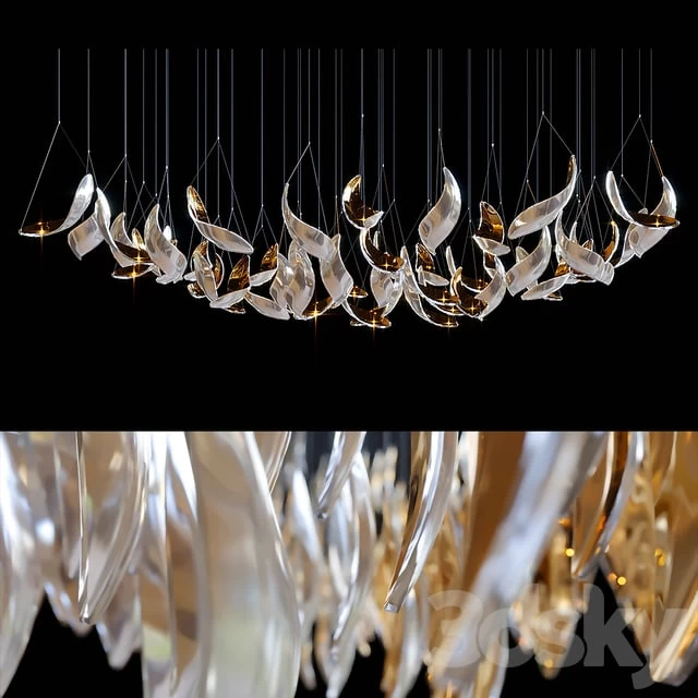 Chandelier Light Vargov 9 # Chandelier