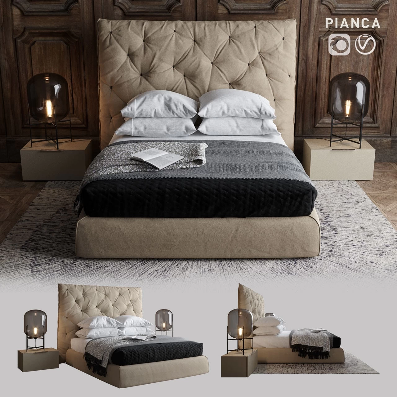 Bed Pianca Impunto