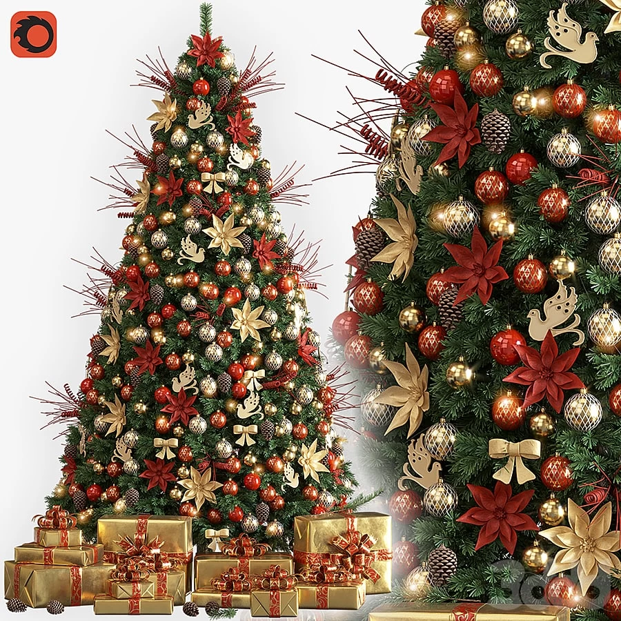 Christmas tree corona