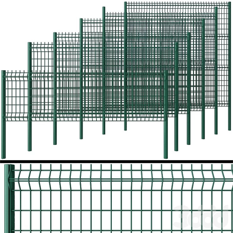 Fence for gates and gates