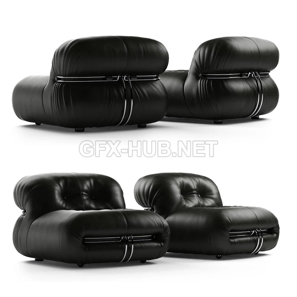 Cassina Soriana lounge chair