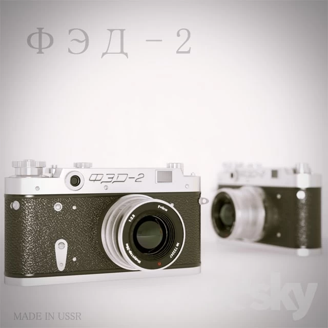 FED-2 camera.