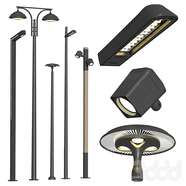 Archimet street lamps