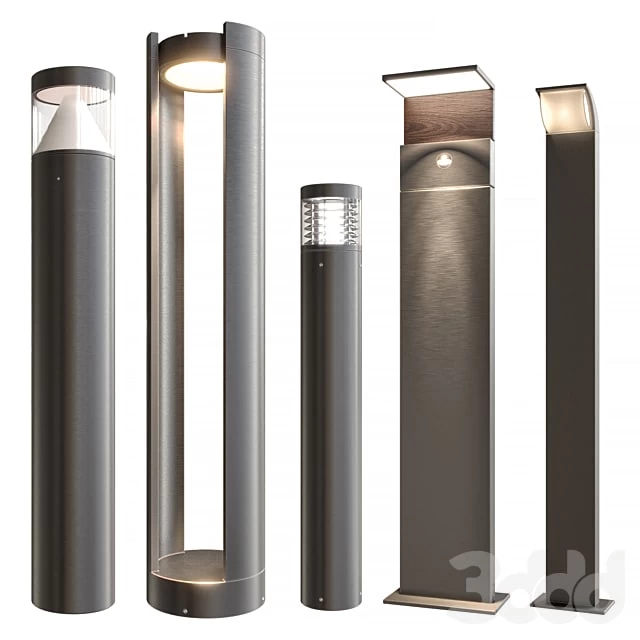Lucande Bollard lights