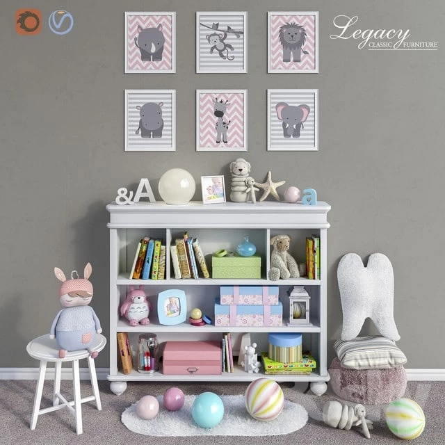 Legacy Classic furniture, accessories, decor and toy set 1