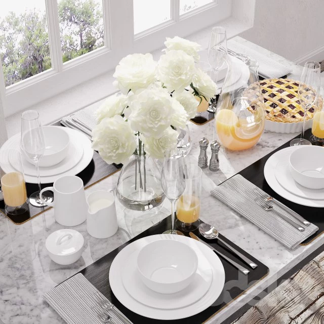 آبجكت_ست میز ناهارخوری لينك كانال ‏