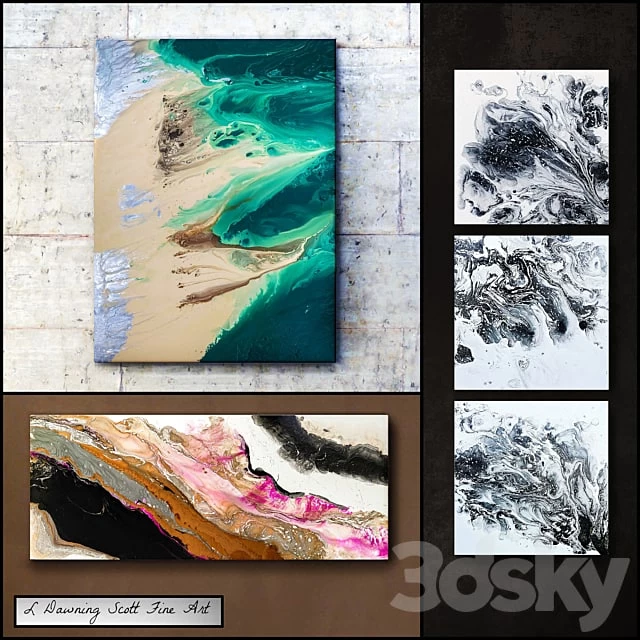 L Dawning Scott Fine Art - set 9