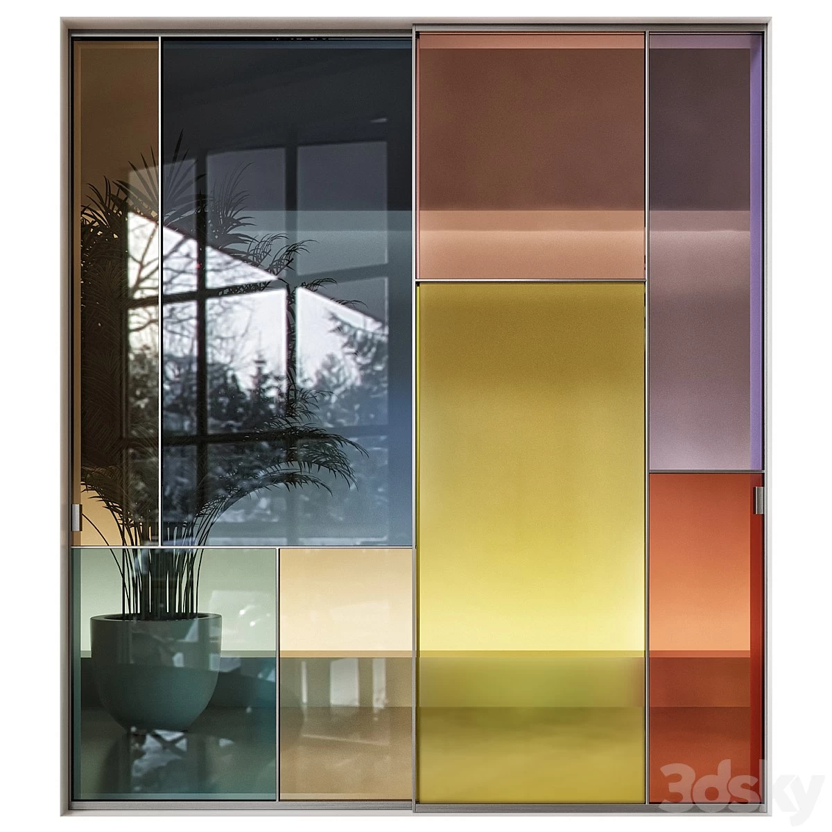 Glass Italia Sherazade Color glass