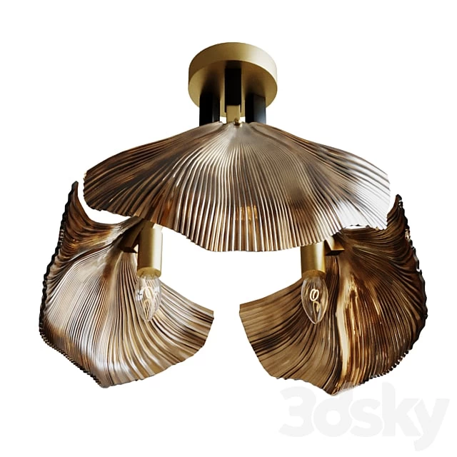 Ceiling chandelier Ginkgo light