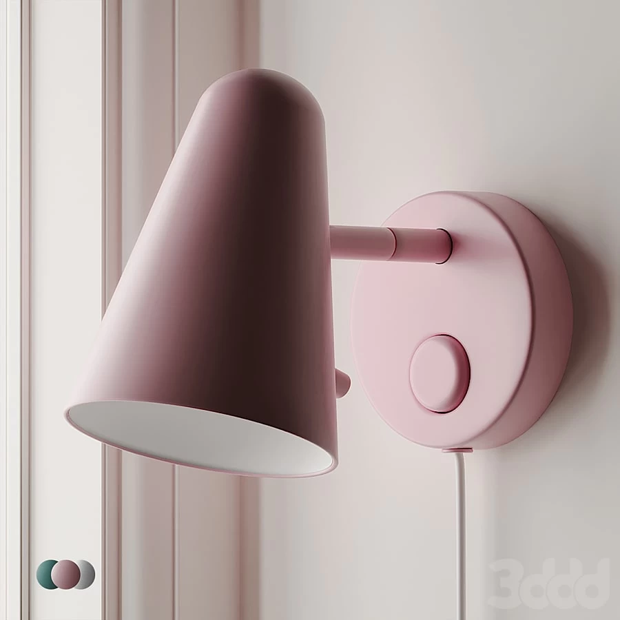 ( FUBBLA LED Wall Lamp Ikea 3 Colors )