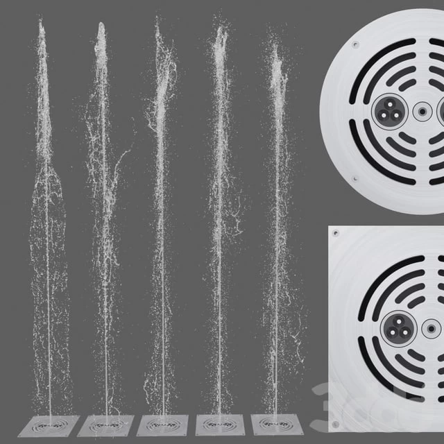 Pedestrian fountain Dry Deck KIT FPK-5000