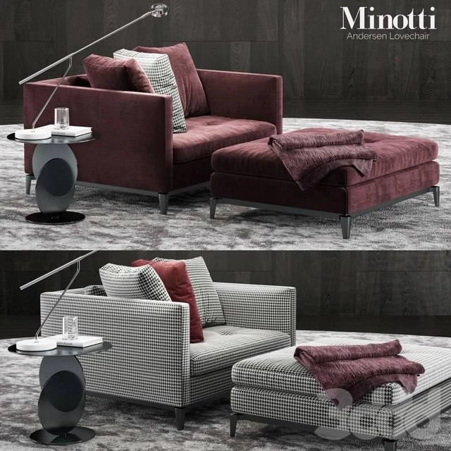 Minotti Andersen Lovechair 2
