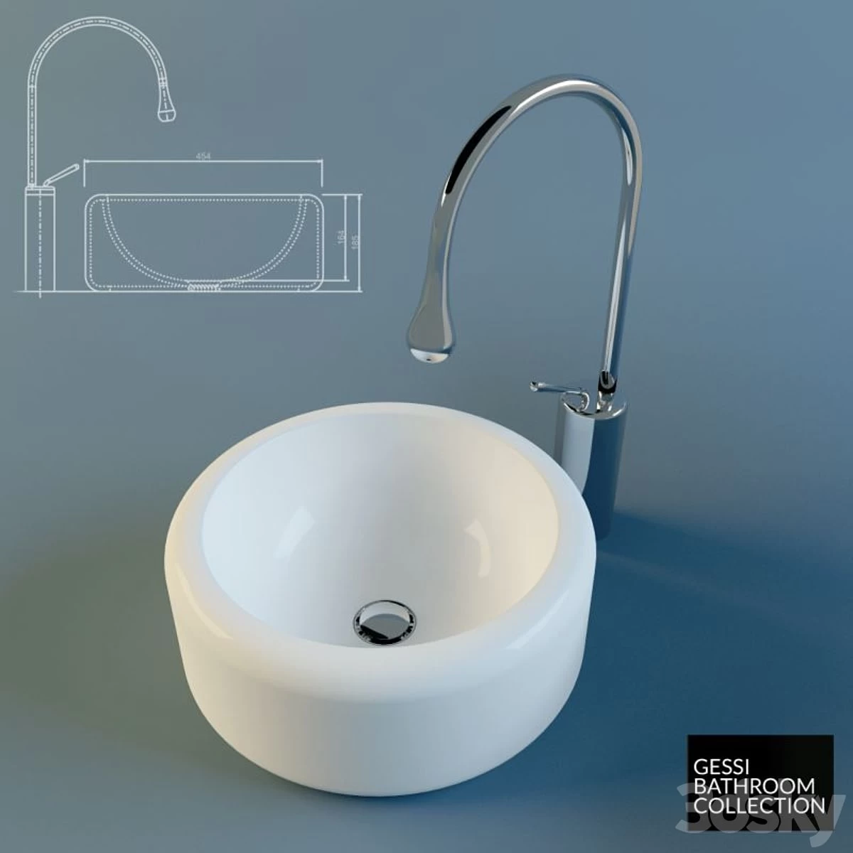 GOCCIA washbasin