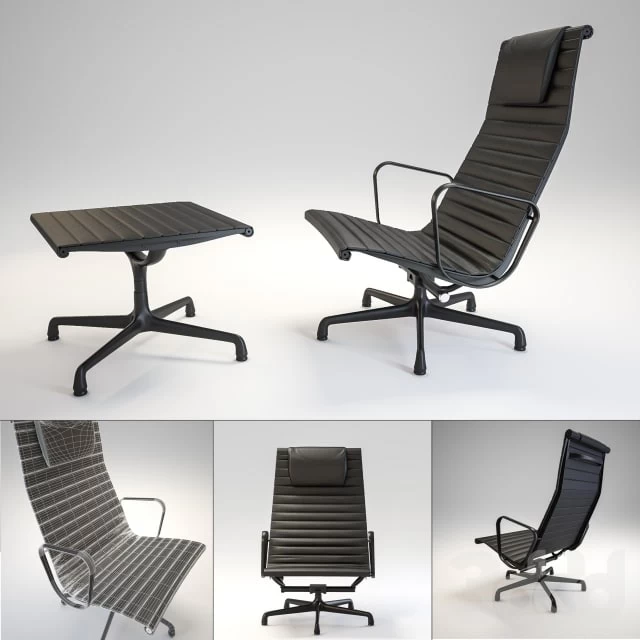 Eames Aluminum Group Chairs