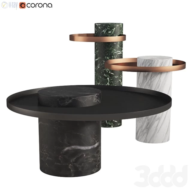 Salute Side Table & Coffee Table Collection