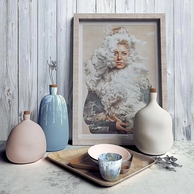 Decorative set of "The Cloud"