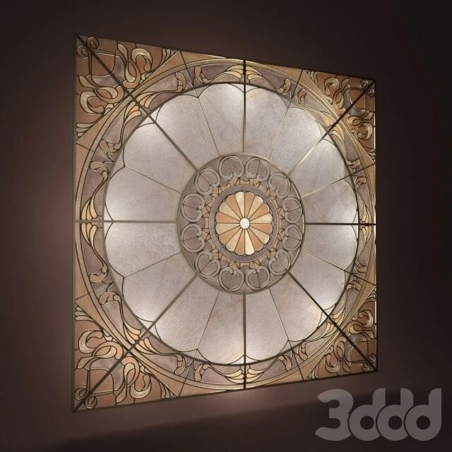 stained-glass window
