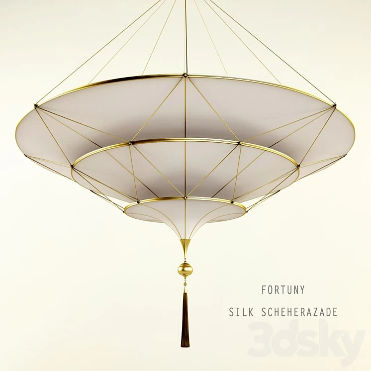FORTUNY SILK SCHEHERAZADE