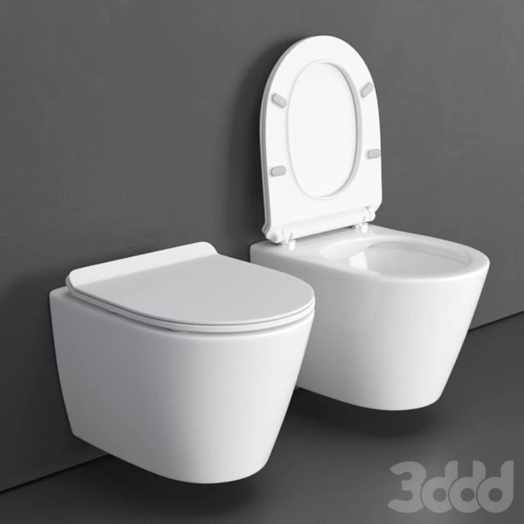 Wall-hung toilet Calipso