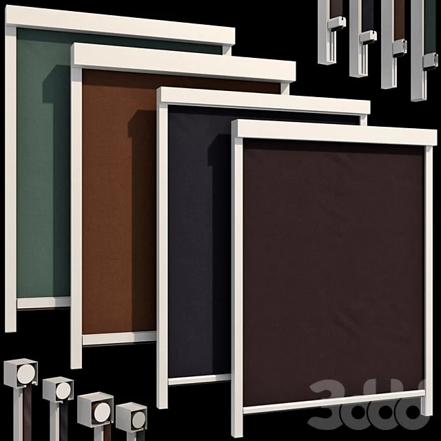 Roller blinds set