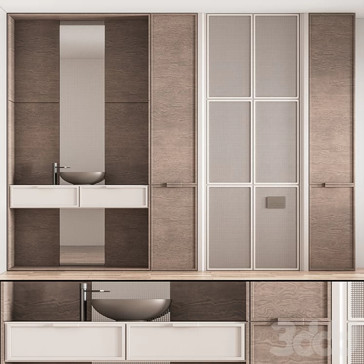 Bathroom Furniture Set 08