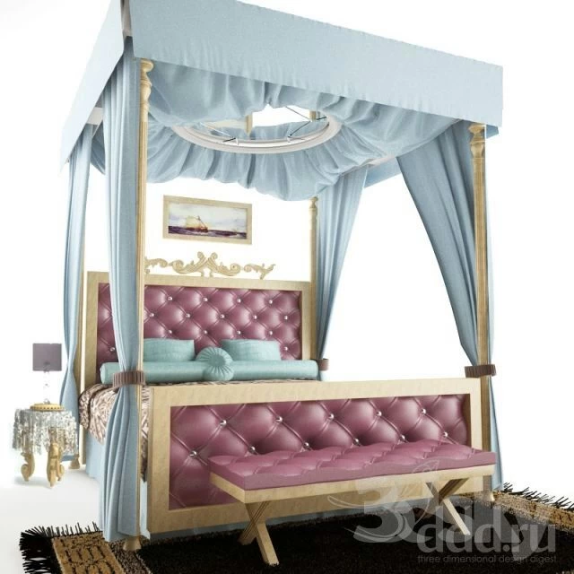 آبجكت_تخت خواب لينك كانال