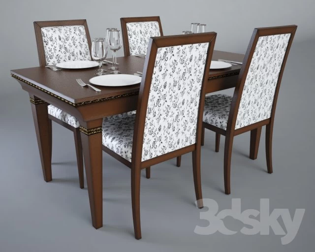 آبجكت_میز و صندلی لينك كانال ‏