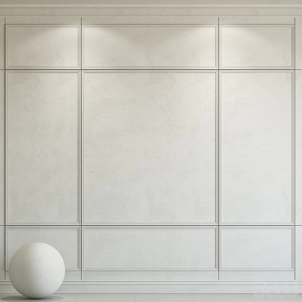 Decorative plaster with stucco 168