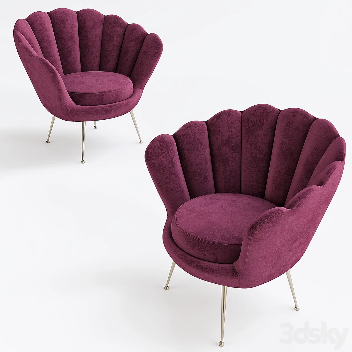 Chair Trapezium Eichholtz