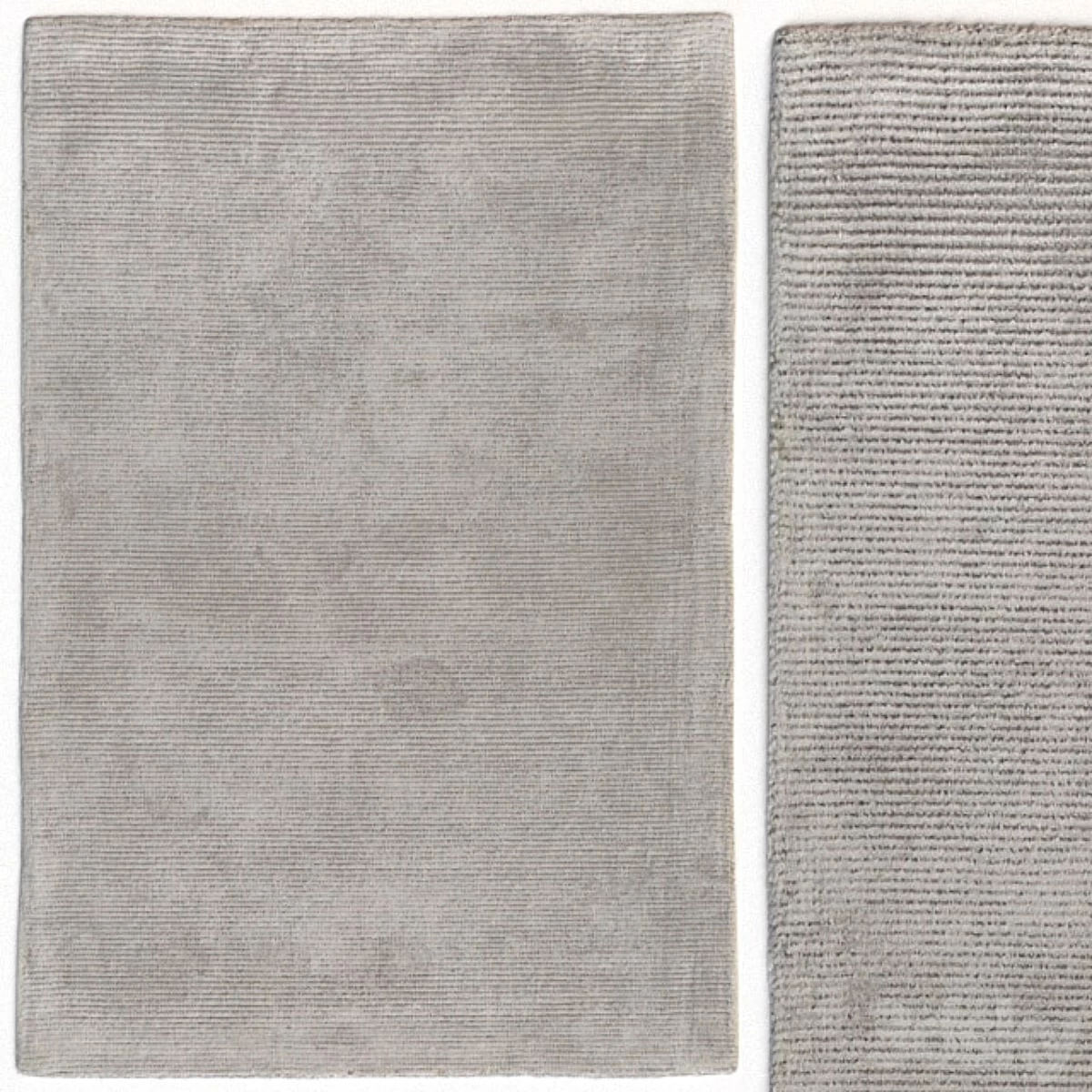 Carpet Benuta Lines Viscose Grey Rug