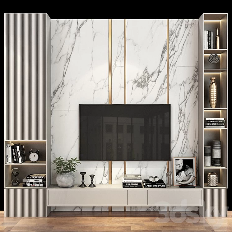 TV wall set 285
