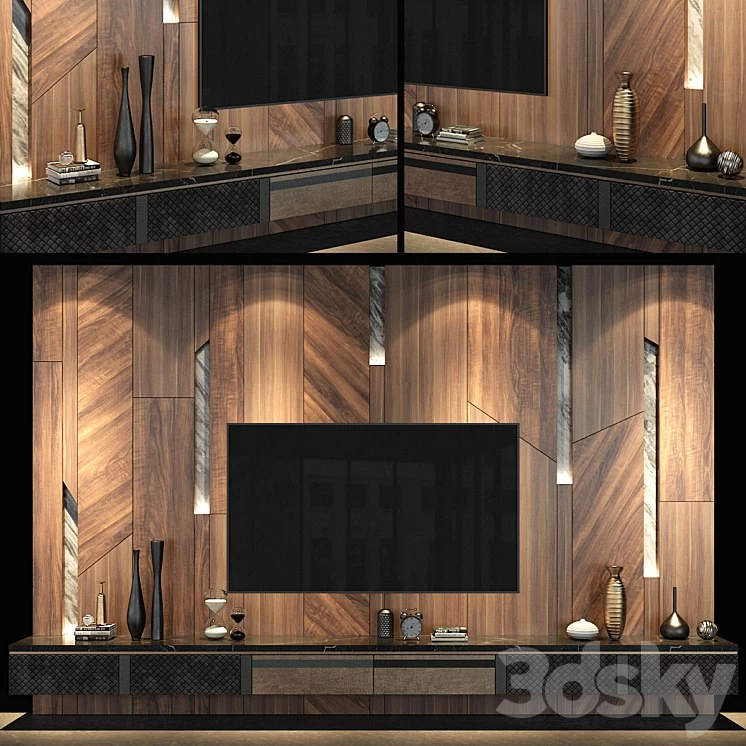 TV Wall set 69