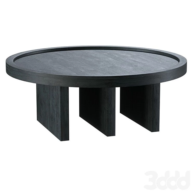 ODD Table Contemporary Side Table in Wood by Lucas Faber