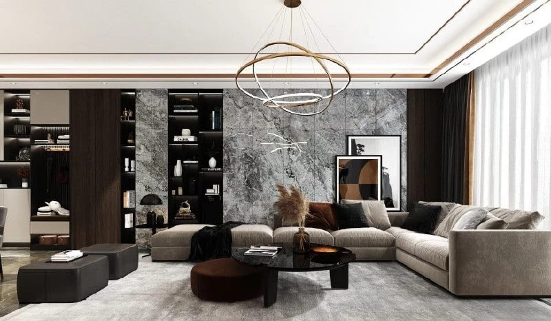 Living Room Interior Model
