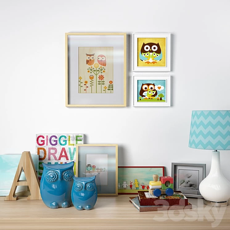 Childrens decorative set