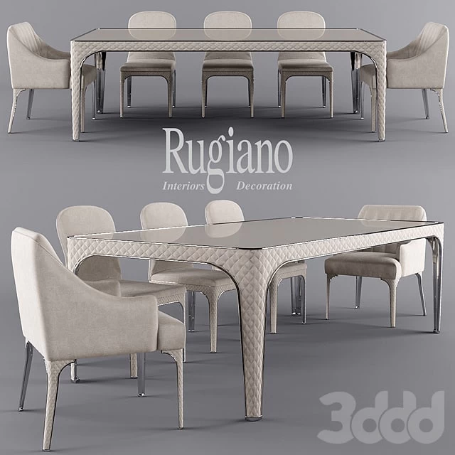 Table Rugiano Alexander, Chair Rugiano Viviane, Chair Rugiano Arianna