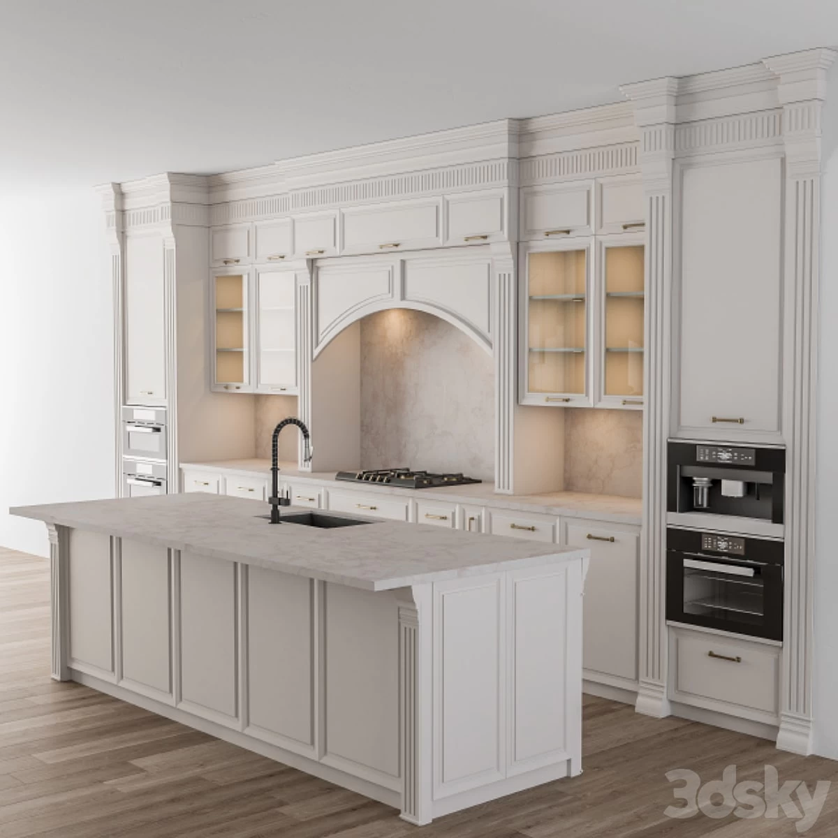 Kitchen Neo Classic White - Set 47