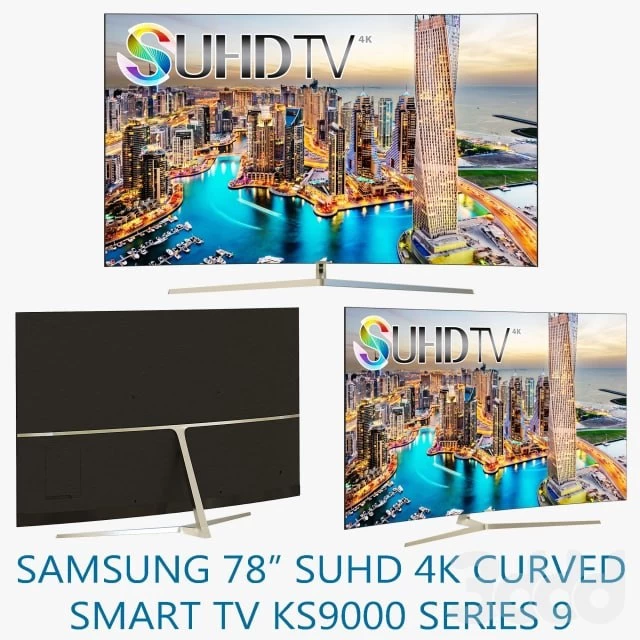 Samsung 78 SUHD 4K Curved Smart TV KS9000 Series 9