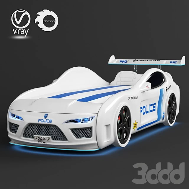police car