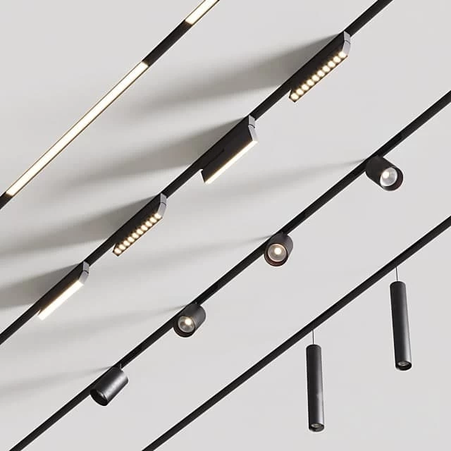 Built-in magnetic lamps UNIVERSE